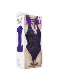 Фиолетовая верёвка для связывания и фиксации Bind Tie - 9,14 м. - Doc Johnson - купить с доставкой в Петрозаводске