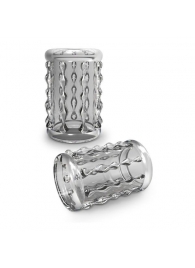 Прозрачная насадка с бороздками STAY HARD COCK SLEEVE 04 CLEAR - Blush Novelties - в Петрозаводске купить с доставкой