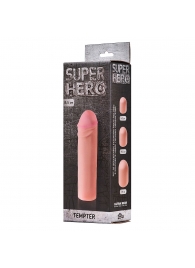 Фаллоудлинитель SUPER HERO Tempter - 16 см. - Lola Games - в Петрозаводске купить с доставкой