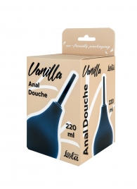 Черный анальный душ Anal Douche L - Lola Games - купить с доставкой в Петрозаводске
