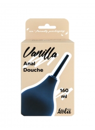 Черный анальный душ Anal Douche M - Lola Games - купить с доставкой в Петрозаводске