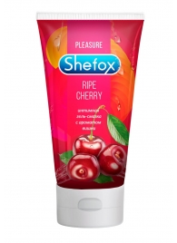 Интимная гель-смазка Shefox «Спелая вишня» - 50 мл. - Shefox - купить с доставкой в Петрозаводске