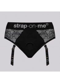 Трусики для фиксации насадок Strap-on-me Harness Lingerie Diva XS - Strap-on-me - купить с доставкой в Петрозаводске