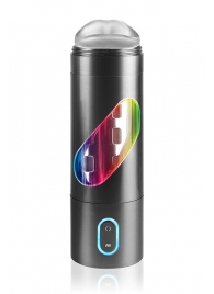 Перезаряжаемый мастурбатор-ротик Extreme Toyz Rechargeable Roto-Bator Mouth - Pipedream - в Петрозаводске купить с доставкой