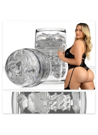 Прозрачный двусторонний мастурбатор Fleshlight Quickshot Mia Malkova - Fleshlight - в Петрозаводске купить с доставкой