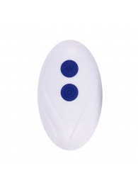 Синее эрекционное виброкольцо с клиторальной подушечкой и пультом ДУ Adjustable Fun Ring - Zero Tolerance - в Петрозаводске купить с доставкой