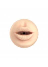 Телесный мастурбатор-ротик Feel Stroker Mouth - Kiiroo - в Петрозаводске купить с доставкой