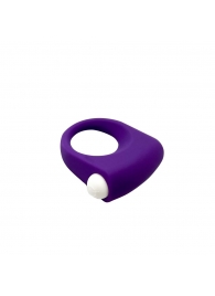 Фиолетовое эрекционное кольцо Puggle Vibrating Ring with Bullet - Adrien Lastic - в Петрозаводске купить с доставкой