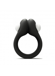 Черное эрекционное кольцо Zippy Vibrating Ring With Bullet - Adrien Lastic - в Петрозаводске купить с доставкой