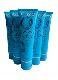 Набор из 5 пролонгирующих лубрикантов на водной основе Egzo Go (по 100 мл.) - EGZO - купить с доставкой в Петрозаводске