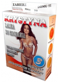 Надувная секс-кукла Krystyna - Boys of Toys - в Петрозаводске купить с доставкой