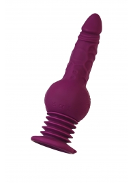 Фиолетовая мини-машина для секса Striker с пультом ДУ - 23,5 см. - ToyFa - купить с доставкой в Петрозаводске