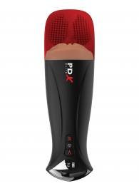 Мастурбатор-вагина в колбе с вибрацией Fuck-O-Matic Pro XL - Pipedream - в Петрозаводске купить с доставкой