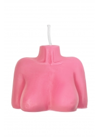 Розовая сувенирная свеча «Женский силуэт» - Pecado - купить с доставкой в Петрозаводске