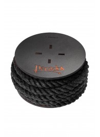 Черная веревка для шибари на катушке - 5 м. - Pecado - купить с доставкой в Петрозаводске