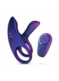 Фиолетовое эрекционное виброкольцо с клиторальной подушечкой Infinity Ignite - ONE DC B.V. - в Петрозаводске купить с доставкой