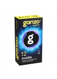 Супертонкие презервативы Ganzo Invisible - 12 шт. - Ganzo - купить с доставкой в Петрозаводске
