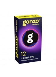 Презервативы с анестетиком для продления удовольствия Ganzo Long Love - 12 шт. - Ganzo - купить с доставкой в Петрозаводске
