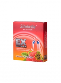 Стимулирующая насадка Sitabella Extender  Клубника - Sitabella - купить с доставкой в Петрозаводске