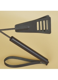 Черный кожаный стек «Сириус» - 60 см. - Sitabella - купить с доставкой в Петрозаводске