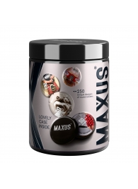 Черные утолщенные презервативы MAXUS Extra Strong с железным кейсом - 15 шт. - Maxus - купить с доставкой в Петрозаводске