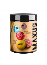 Точечные презервативы MAXUS 2000 Amazing Dots с железным кейсом - 15 шт. - Maxus - купить с доставкой в Петрозаводске