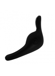 Чёрное эрекционное виброкольцо Thimble - Baile - в Петрозаводске купить с доставкой