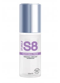 Лубрикант на водной основе S8 Glycerin Free без глицерина - 125 мл. - Stimul8 - купить с доставкой в Петрозаводске
