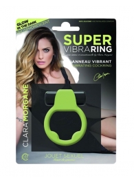 Люминесцентное эрекционное виброкольцо Super - Clara Morgane - в Петрозаводске купить с доставкой