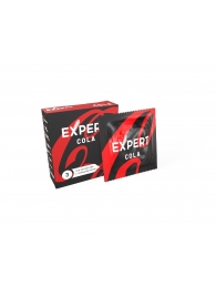 Презервативы с ароматом колы Expert Cola - 3 шт. - Expert - купить с доставкой в Петрозаводске