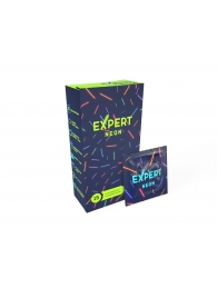 Светящиеся в темноте презервативы Expert Neon - 15 шт. - Expert - купить с доставкой в Петрозаводске