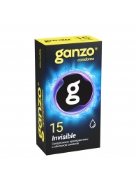 Супертонкие презервативы Ganzo Invisible - 15 шт. - Ganzo - купить с доставкой в Петрозаводске