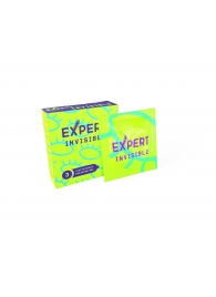 Ультратонкие презервативы Expert Invisible - 3 шт. - Expert - купить с доставкой в Петрозаводске