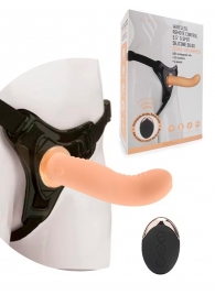 Женский вибрострапон со съемной насадкой и пультом ДУ - Erokay - купить с доставкой в Петрозаводске