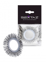 Круглое эрекционное кольцо с длинными «ресничками» - Sextaz - в Петрозаводске купить с доставкой