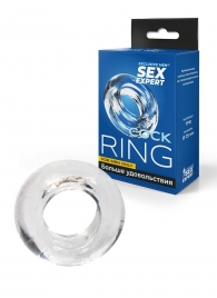Прозрачное эрекционное кольцо-бублик - Sex Expert - в Петрозаводске купить с доставкой