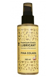Ароматизированный лубрикант на водной основе NewLevel Pina Colada - 150 мл. - NewLevel - купить с доставкой в Петрозаводске