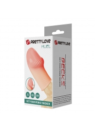 Телесная насадка на пенис Huel - 9 см. - Baile - в Петрозаводске купить с доставкой