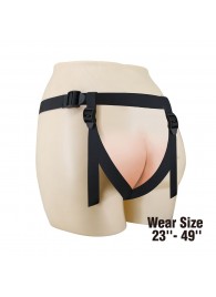 Черные трусики харнесс с платформой Caludio I - Baile - купить с доставкой в Петрозаводске