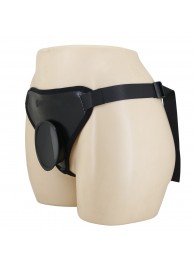 Черные трусики харнесс с платформой Caludio I - Baile - купить с доставкой в Петрозаводске