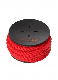 Красная веревка для шибари на катушке - 5 м. - Pecado - купить с доставкой в Петрозаводске