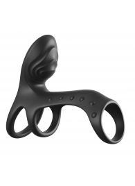 Черная насадка на пенис Ultimate Couples Cage Pro - Pipedream - в Петрозаводске купить с доставкой