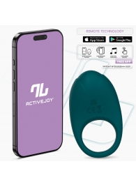 Зеленое интерактивное виброкольцо Ringo - Intoyou - в Петрозаводске купить с доставкой