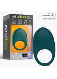 Зеленое интерактивное виброкольцо Ringo - Intoyou - в Петрозаводске купить с доставкой