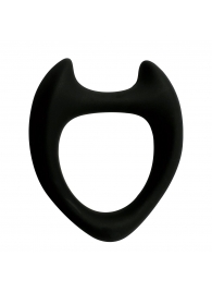 Черное эрекционное кольцо с рожками Wooomy Toro M - Adrien Lastic - в Петрозаводске купить с доставкой