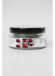 Массажная свеча «Спелая вишня» - 50 мл. - SGAN - купить с доставкой в Петрозаводске