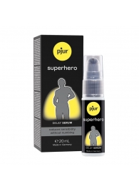 Пролонгатор-сыворотка pjur Superhero Delay Serum - 20 мл. - Pjur - купить с доставкой в Петрозаводске