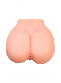 Реалистичный мастурбатор в форме попки с 2 любовными входами - No Name - в Петрозаводске купить с доставкой