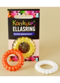 Цветное рельефное эрекционное кольцо Ellasring - Sitabella - в Петрозаводске купить с доставкой