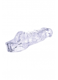 Прозрачная насадка-удлинитель Length Enhancer с подхватом - 16 см. - NMC - в Петрозаводске купить с доставкой